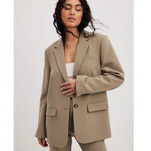& Other Stories Oversized Straight Blazer Jacket
